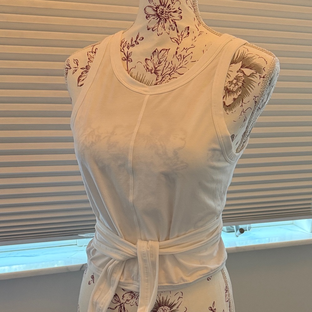lululemon athletica White Tank Top